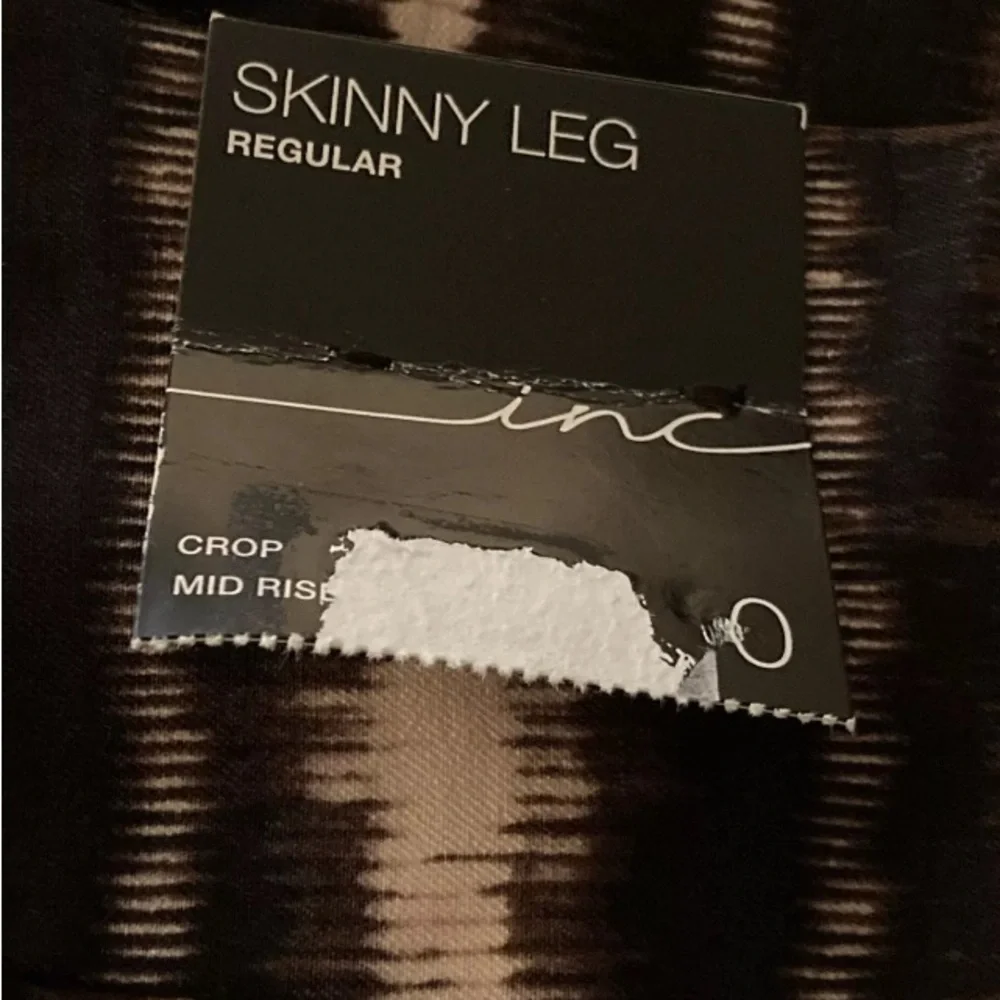 INC International Concepts Inc Tribal Print Capri Cropped Pants Women’s 0 New - Picture 10 of 10